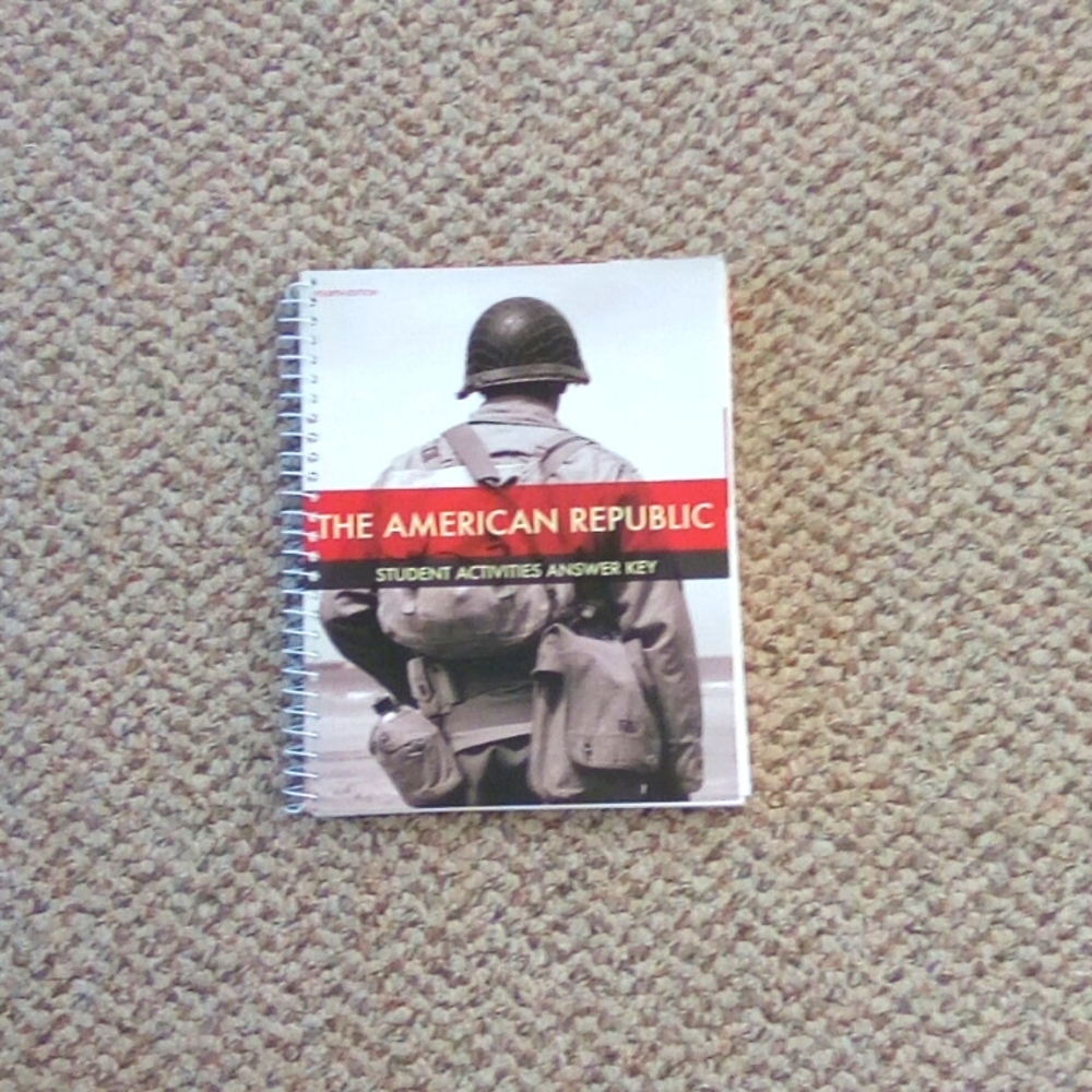 BJU press the Americanrepublic grade eight student activities answer key
